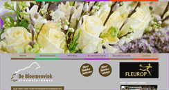 Desktop Screenshot of bloemenvink.nl